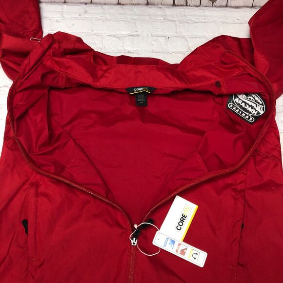 NWT Hornblower Niagara Cruises Adult Windbreaker Hacket Size Small Red B311 -10 - Picture 15 of 16